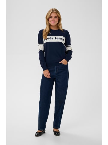 SAINT TROPEZ Strickpullover MilouSZ Gerade Passform in Baritone Blue