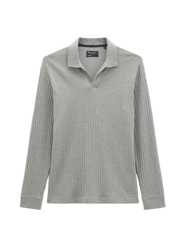Marc O'Polo Poloshirt regular in Medium Brown Melange