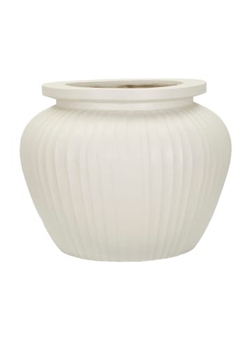Mauro Ferretti Cremefarbene Magnesiumvase, ø 48x38 cm