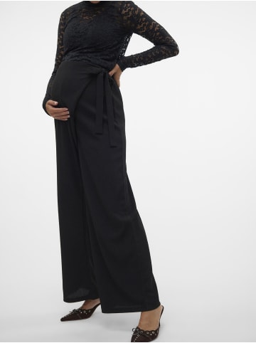 mama licious Hose mit weitem Beinschnitt in Black
