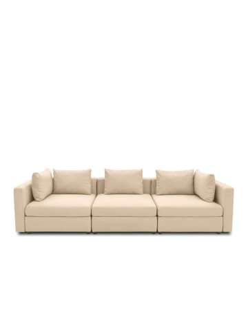 58 aufm Kessel GARTENLOUNGE Sofa 3-Sitzer Bozhana 312x67x96 mit Outdoorbezug in beige