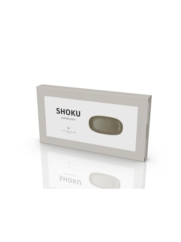 Villa Collection Servierplatte Servierplatte Servierplatte in Warmes Braun