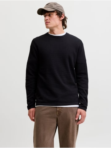 Jack & Jones Strickpullover in Black