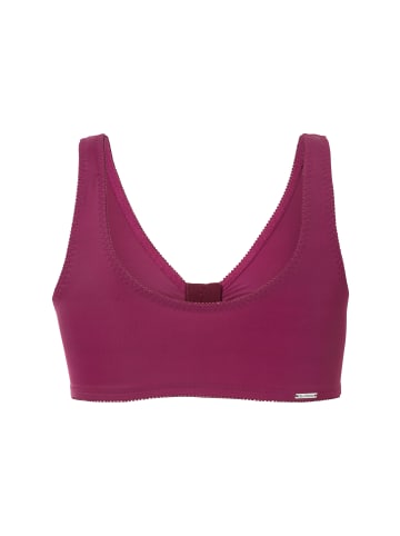 Ulla Popken Bustier in traubenrot