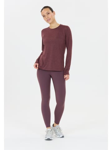 Endurance Langarmshirt Alvaly in 4261 Huckleberry