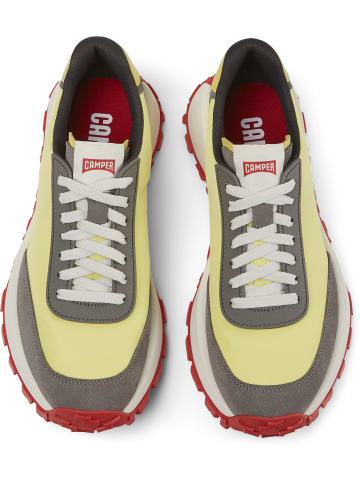 Camper Sneaker " Drift Trail " in Gelb / Dunkelgrau