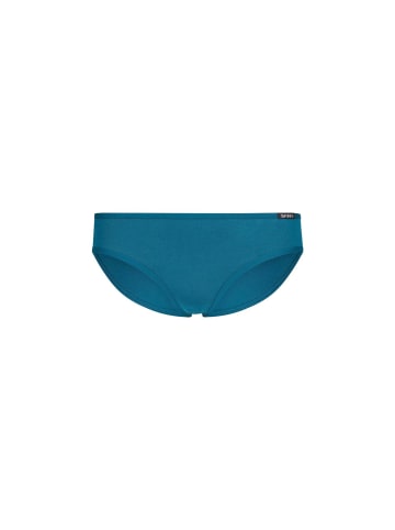 Skiny Slip 2er Pack in Petrol/Rot