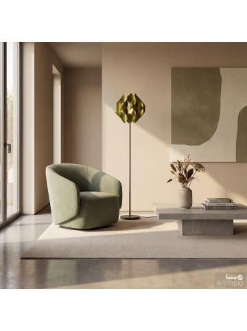 home24 Stehleuchte PRESSO in Gold
