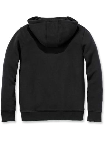 CARHARTT  Hoodie "Clarksburg Full Zip 102788" in Schwarz