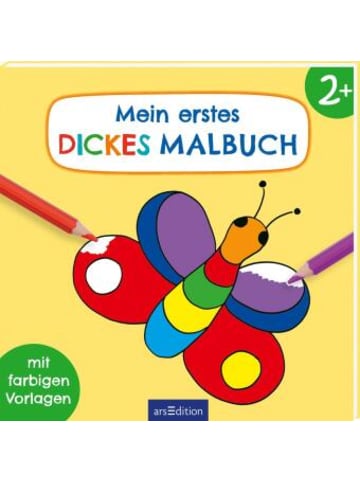 ars edition Papeterie/PBS - Mein erstes dickes Malbuch ab 2