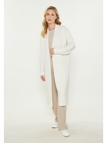 usha WHITE LABEL Women Cardigan in offwhite melange