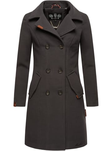 Marikoo Wollmantel Nanakoo in Anthrazit