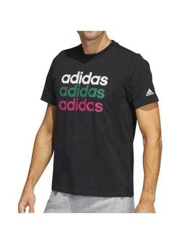 adidas Tshirt in Schwarz