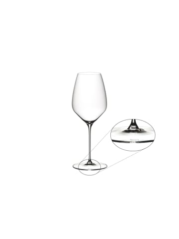 RIEDEL Glas 6er Set Riesling Gläser Veloce 570 ml transparent in transparent