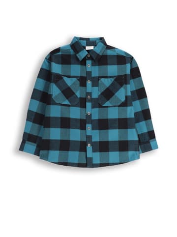 Coccodrillo Kariertes Hemd mit langen Ärmeln in bunt