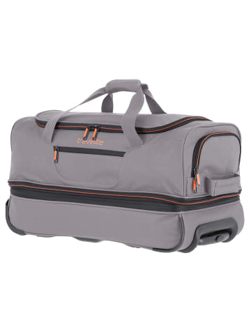 travelite Basics 2-Rollen Reisetasche 55 cm grau