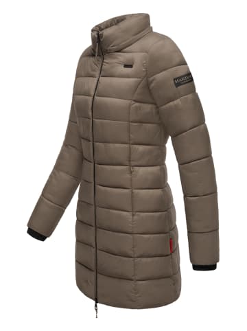 Marikoo Steppmantel Abendsternchen in Stone Brown
