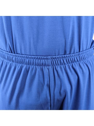 Novila Jersey Pyjama in Blau