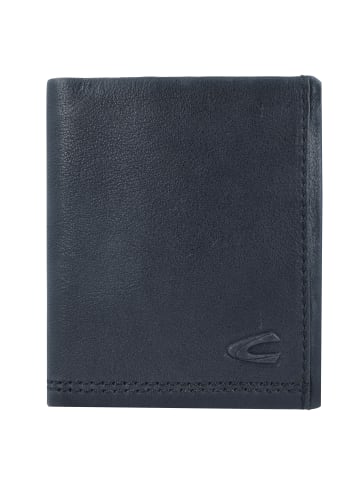 Camel Active Osaka Geldbörse RFID Schutz Leder 9 cm in schwarz