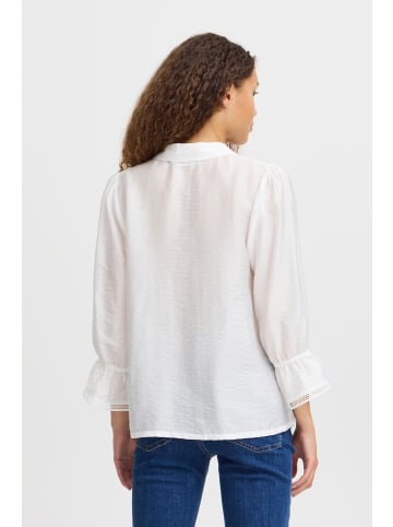 PULZ Jeans PZTORI Shirt regular fit in Cloud Dancer