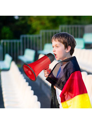 relaxdays 4x Megafon in Rot