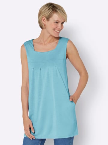 Sieh an! Longtop in aquamarin