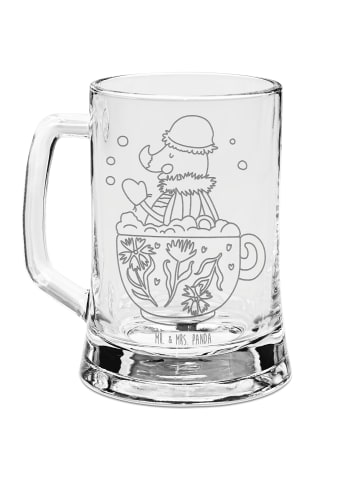 Mr. & Mrs. Panda Krug Nachtfalter Schaumbad ohne Spruch in Transparent