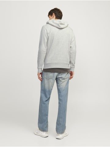 Jack & Jones Kapuzenpullover in White Melange
