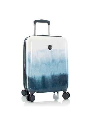Heys Black Camo 4 Rollen Kabinentrolley S 53 cm mit Dehnfalte in blue
