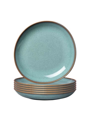 like. by Villeroy & Boch 6er Set Schalen flach Lave in ø 27 cm in Glacé