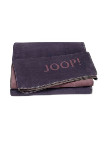 JOOP! JOOP! MELANGE-DOUBLEFACE Wohndecke 150x200 cm, Violett-Mauve