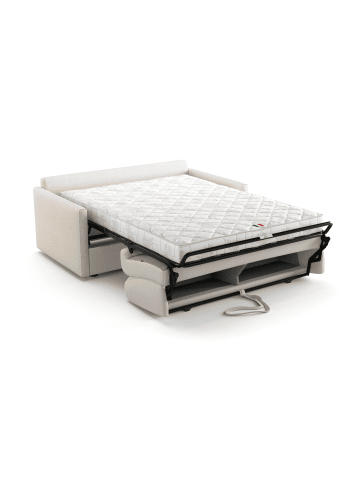 CALICOSY 3-Sitzer-Schlafsofa GIULIA in Ecru - (W) 175  x (H) 87  x (L) 100  cm