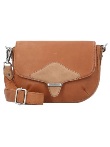 Cowboysbag Umhängetasche Leder 24 cm in camel