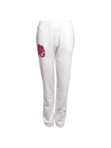 Roberto Geissini Stripe Jogginghose Weiß Pink