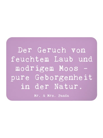 Mr. & Mrs. Panda haftmagnet Spruch Geborgenheit in der Natur mit... in Lavendeltraum