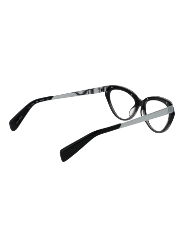 Yohji Yamamoto Unisex Optische Fassungen Vollrandige Brille Schwarz