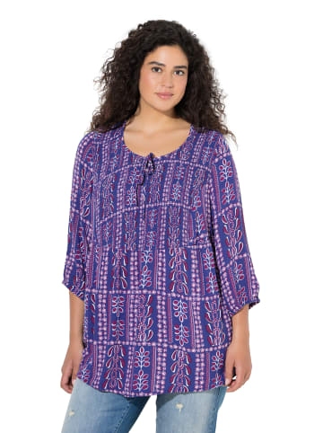 Ulla Popken Bluse in dunkelblau