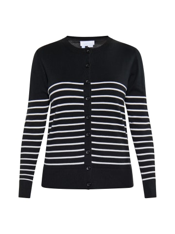 usha BLUE LABEL Damen Cardigan in SCHWARZ WEISS