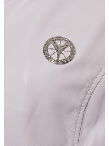 Carlo Colucci Lederjacke Colton-L in Lila