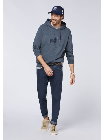 Polo Sylt Hoodie in Blau