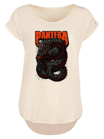 F4NT4STIC T-Shirt Pantera Venomous Snake in Whitesand