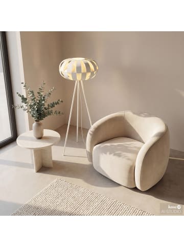 home24 Stehleuchte NORICA in Weiß