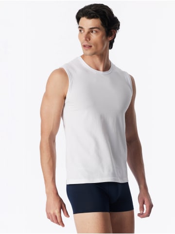 Schiesser Tank Top Uncover in Weiß