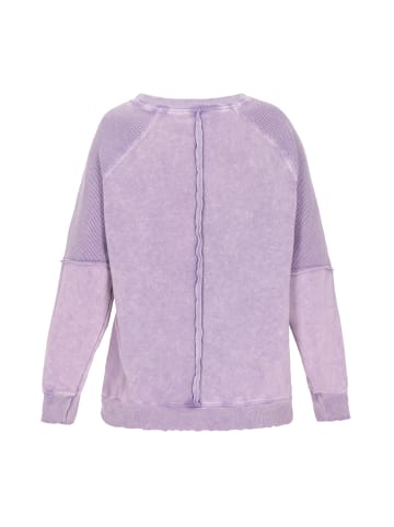 ebeeza Women Sweatshirt in Violet Melange