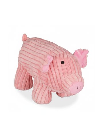relaxdays Türstopper Schwein in Rosa - (H)15 cm