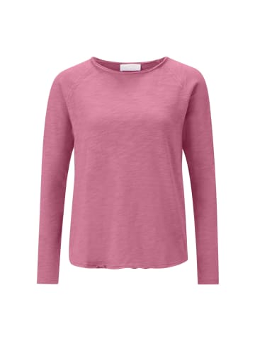 Rich & Royal Langarmshirt aus Heavy Jersey in Pink Radiance