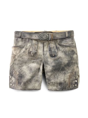 MADDOX Lederhose DAFNE in stein