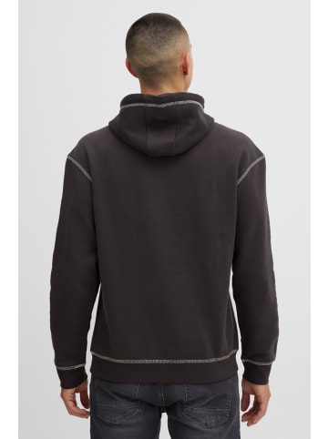 BLEND Kapuzensweatshirt Sweatshirt 20714582  Kapuzensweatshirt mit Kontrastnähten in Schwarz