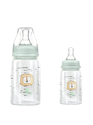 Kikkaboo Glasflasche Savanna 120 ml in grün