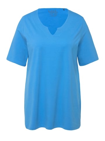 Ulla Popken Shirt in himmelblau